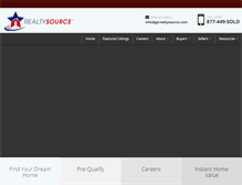 Tablet Screenshot of gorealtysource.com